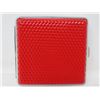 Image 1 : CIGARETTE CASE (METAL) *NICE RED*