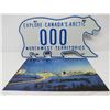 Image 1 : LICENCE PLATE (NORTHWEST TERRITORIES) *000, BONUS POSTCARD*