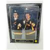 Image 1 : AUTOGRAPHED HOCKEY PICTURE (MOGILNY/BURE) *AUTOGRAPHED 1997-VERY FAINT*