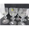 Image 4 : LOT OF ASSORTED GLASSES (4 TUMBLERS, 10 WINE GLASSES)