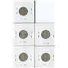 Image 2 : LOT OF 5 DIMES (CANADA) *1960-61-62*