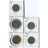 Image 1 : LOT OF 5 WORLD COINS (FRANCE 1-5-10 FR) *1970-74-75-78*