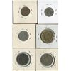 Image 2 : LOT OF 6 WORLD COINS (GREAT BRITAN, MONACO, LIBERIA, NORTH BORNEO, ZANZIBAR) *ASSORTED DATES*