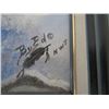 Image 3 : ORIGINAL MUSKOX, SNOW SCENE, FRAMED, SIGNED PAINTING
