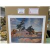 Image 1 : LIMITED EDITION PRINT (ISLAND GEORGIAN BAY, BY FRANKLIN CARMICHAEL)  *20 INCHES TALL BY 24 INCHES WI