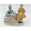 Image 2 : GLASS MAN WOMAN FIGURINE (NO VISIBLE MARKINGS, NO CHIPS) *4 1/2 INCHES HIGH*
