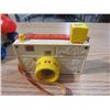 Image 9 : CAMERA, PHONE, CLOCK, RADIO- FISHER PRICE AND TOY T.V. OHIO ART COMPANY