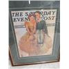 Image 3 : 2- SATURDAY EVENING POST PICTURE AND POSTER REPRODUCTION 18 X 21 AND 11 X 9"