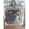 Image 8 : 2- SATURDAY EVENING POST PICTURE AND POSTER REPRODUCTION 18 X 21 AND 11 X 9"