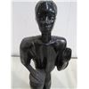Image 8 : 4 WOODEN STATUES