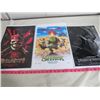 Image 1 : 3 MOVIE POSTERS