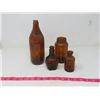Image 3 : LOT OF BROWN JUGS AND BOTTLES JAVEX, WHISKEY ETC