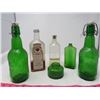 Image 3 : LOT OF BOTTLES. GREEN ETC, WATKINS BOTTLES