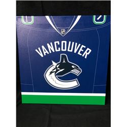 VANCOUVER CANUCKS 20" X 20" CANVAS ART