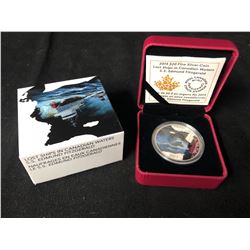 2015 $20 FINE SILVER COIN LOST SHIPS IN CANADIAN WATERS S.S EDMUND FITZGERALD (RCM)