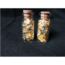 24KT GOLD LEAF VIALS LOT