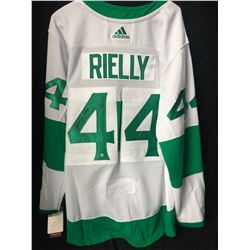 MORGAN REILLY SIGNED MAPLE LEAFS "ST. PATS" ADIDAS PRO HOCKEY JERSEY W/ FRAMEWORTH COA