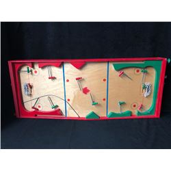 Vintage 1950’s Wooden Munro Table Top Hockey Game