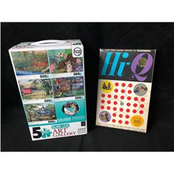 PUZZLES/ GAME LOT