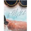 Image 6 : MICHAEL PHELPS SIGNED 2008 BEIJING SUMMER OLYMPIC GAMES 32' X 36' FRAMED PHOTO