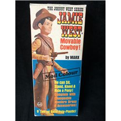 Vintage Jamie West Moveable Cowboy Louis Marx Original Box + Accessories