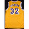 Image 1 : Magic Johnson Signed Lakers Jersey (PSA COA)