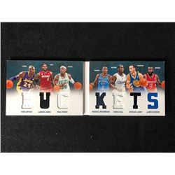 2012-13 Panini Preferred Booklet Jerseys Kobe Bryant/ Lebron James/ Russell Westbrook (31/199)