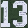 Image 2 : DON HORN SIGNED PACKERS JERSEY W/ INSCRIPTIONS (PSA COA)