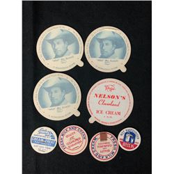 VINTAGE ICE CREAM INSERTS LOT