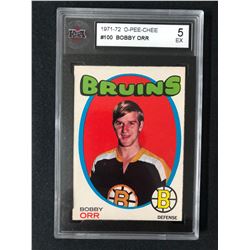 1971-72 O-PEE-CHEE #100 BOBBY ORR (5 EX)