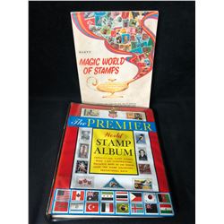 STAMP ALBUM LOT (WORLD STAMPS)