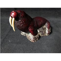 WALRUS SCULPTURE CARVING (6")