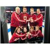 Image 3 : VANCOUVER 2010 TEAM CANADA CURLING SIGNED 22" X 30" FRAMED PHOTO W/ KEVIN MARTIN/ CHERYL BERNARD...