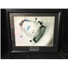 Image 1 : LYNDON RUSH SIGNED TEAM CANADA BOBSLEIGH 2010 FRAMED COLOR PHOTO (GAMEDAY COA)