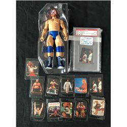 WRESTLING CARDS/ FIGURE LOT