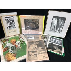 VINTAGE SPORTS MEMORABILIA LOT