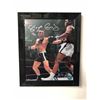 Image 1 : GEORGE CHUVALO SIGNED 8" X 10" COLOR BOXING PHOTO (FRAMED)