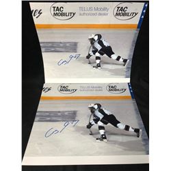 GILBERT BRULE SIGNED 8 X 10 HOCKEY PHOTO'S LOT