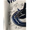 Image 2 : VANCOUVER CANUCKS TEAM SIGNED HOME JERSEY ( JSA COA) W/ HORVAT/ BOESSER (ROOKIE YR) SEDIN BROTHERS