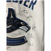 Image 3 : VANCOUVER CANUCKS TEAM SIGNED HOME JERSEY ( JSA COA) W/ HORVAT/ BOESSER (ROOKIE YR) SEDIN BROTHERS