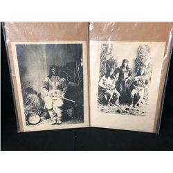 VINTAGE NATIVE ART PRINT LOT