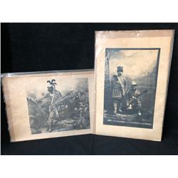 VINTAGE NATIVE ART PRINT LOT