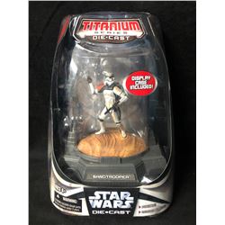 Sandtrooper 2005 STAR WARS Titanium Series Die Cast MIB Limited Edition