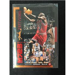 LIMITED EDITION UPPER DECK MJ23 MICHAEL JORDAN BASKETBALL CARD (1977/ 2300)