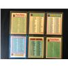Image 1 : HOCKEY CHECKLIST CARDS LOT