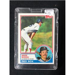 1983 Topps #498 Topps Wade Boggs ROOKIE