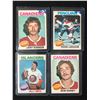 Image 1 : 1975 O-PEE-CHEE HOCKEY CARD LOT