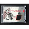 Image 1 : 2001-02 UPPER DECK MARTIN BRODEUR AUTHENTIC FABRIC HOCKEY CARD