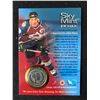 Image 2 : 1996 FLEER SKYBOX "SKYMINT" JOE SAKIC HOCKEY CARD