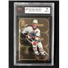 Image 1 : 1998-99 BE A PLAYER #M1 WAYNE GRETZKY MILESTONES - 500 GOALS (9 MINT)